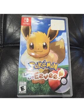 POKEMON LETS GO EEVEE - NINTENDO SWITCH - CASE ONLY NO GAME